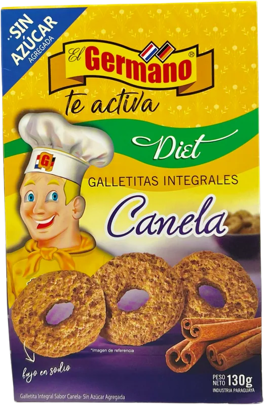 Galletitas integrales de canela